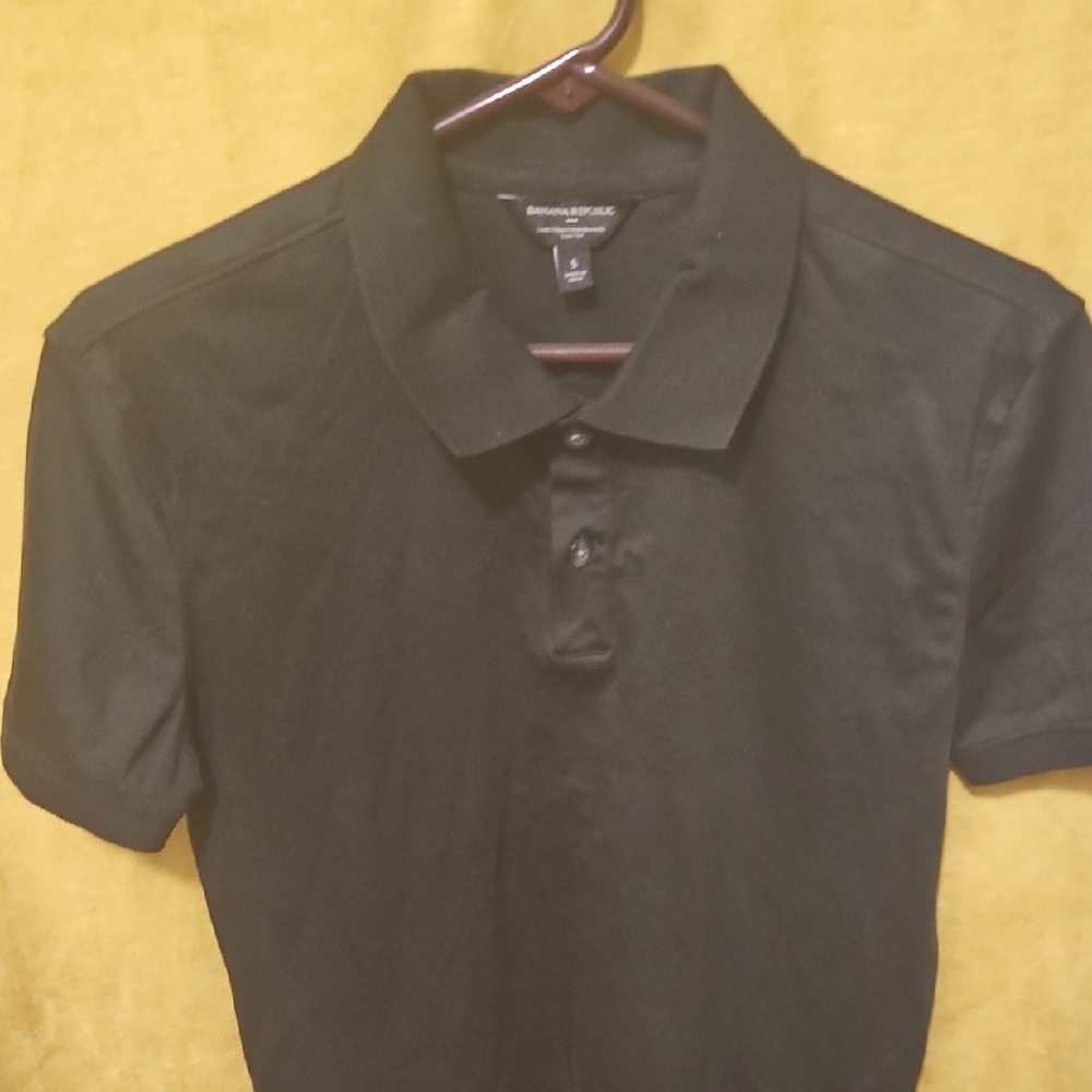 Men's Black Polo Shirt